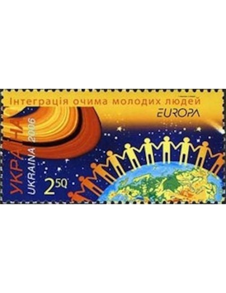 Timbre Poste Europa Ukraine N° 0717 N** philatelie foxtimbre