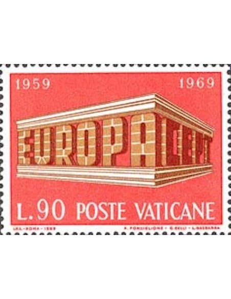 Timbre Poste Europa VATICAN N° 0489 N** philatelie foxtimbre
