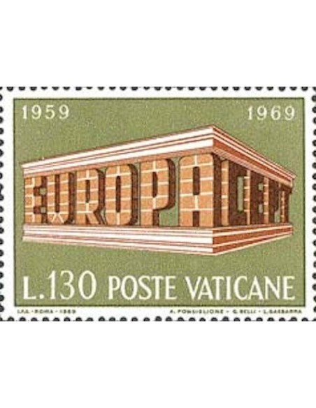 Timbre Poste Europa VATICAN N° 0490 N** philatelie foxtimbre