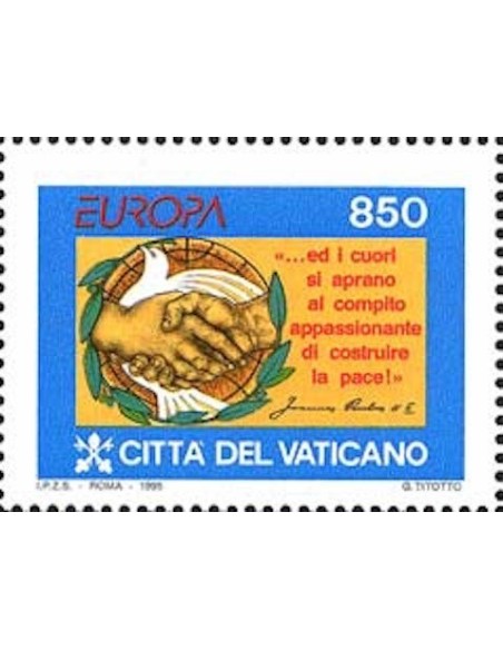 Timbre Poste Europa VATICAN N° 0999 N** philatelie foxtimbre
