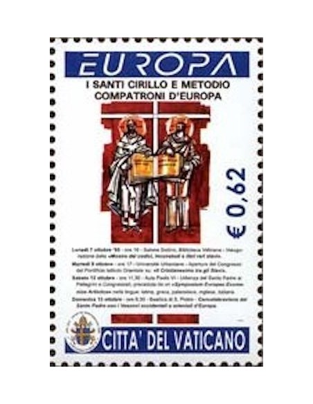Timbre Poste Europa VATICAN N° 1315 N** philatelie foxtimbre