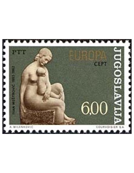 Timbre Poste Europa Yougoslavie N° 1439 N** philatelie foxtimbre