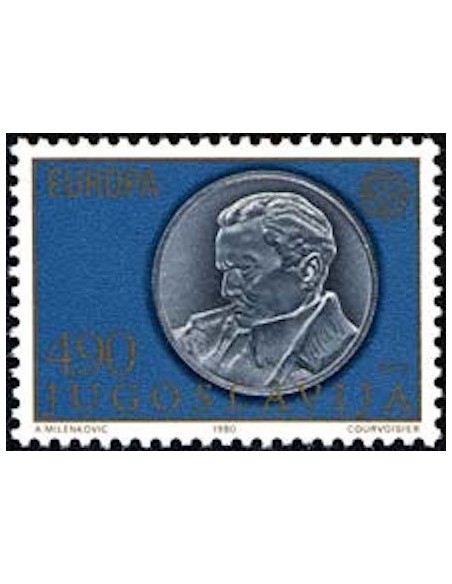 Timbre Poste Europa Yougoslavie N° 1711 N** philatelie foxtimbre