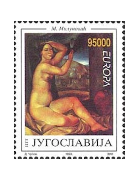 Timbre Poste Europa Yougoslavie N° 2461 N** philatelie foxtimbre