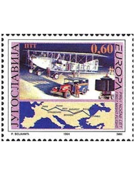 Timbre Poste Europa Yougoslavie N° 2517 N** philatelie foxtimbre
