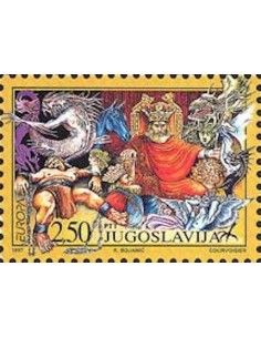 Timbre Poste Europa Yougoslavie N° 2681 N** philatelie foxtimbre