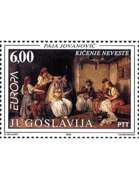 Timbre Poste Europa Yougoslavie N° 2714 N** philatelie foxtimbre