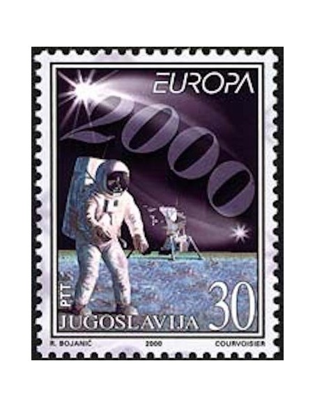 Timbre Poste Europa Yougoslavie N° 2823 N** philatelie foxtimbre