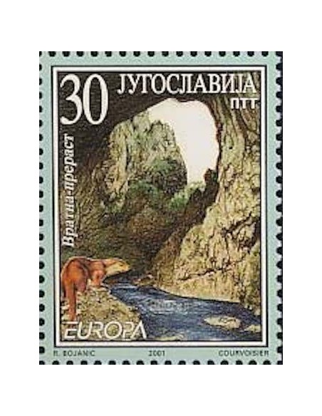 Timbre Poste Europa Yougoslavie N° 2878 N** philatelie foxtimbre