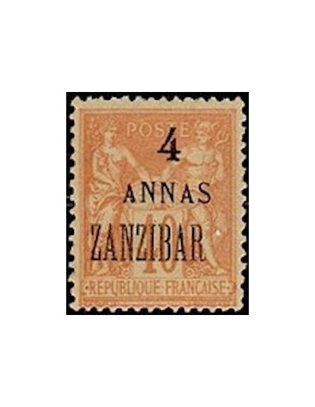 Zanzibar N° 26 Obli