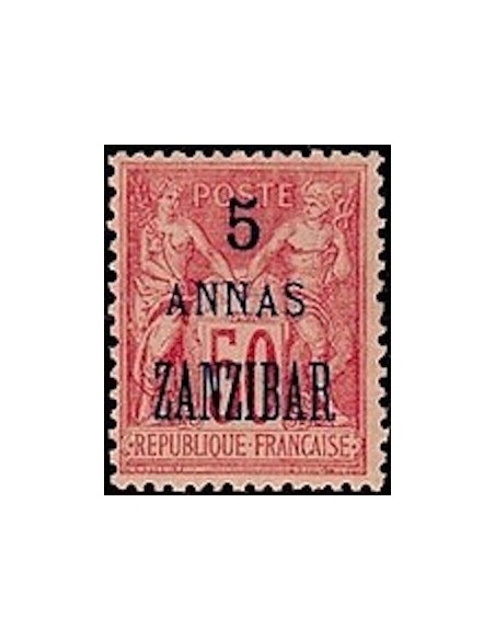 Zanzibar N° 28 Obli