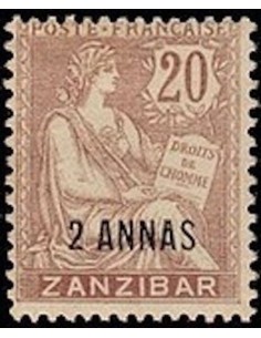 Zanzibar N° 50 Obli