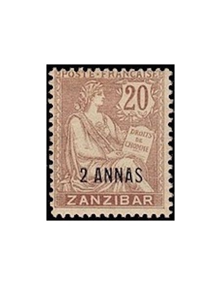 Zanzibar N° 50 Obli