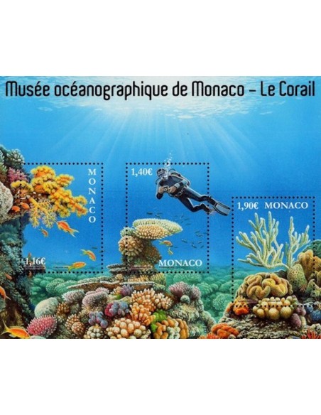 Monaco feuille du N° 2833