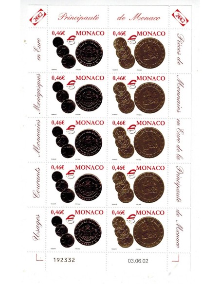 Monac Feuille comp F2356-57