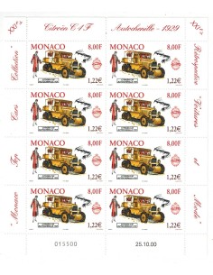 Monaco feuille du N° 2833