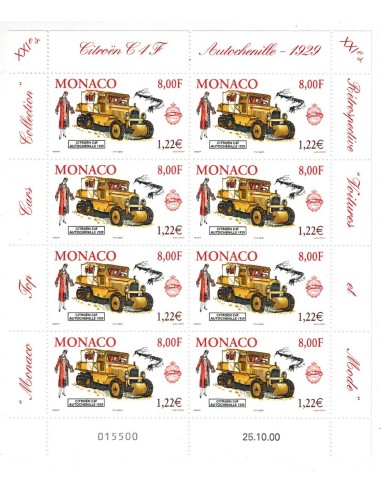 Monaco feuille du N° 2833