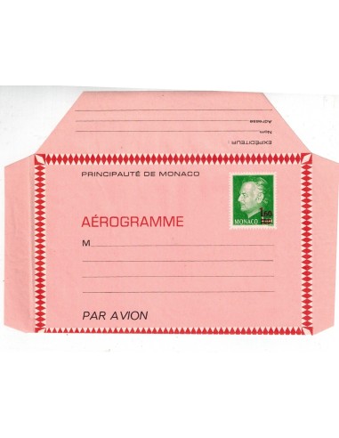 Monaco aerogramme N° 504