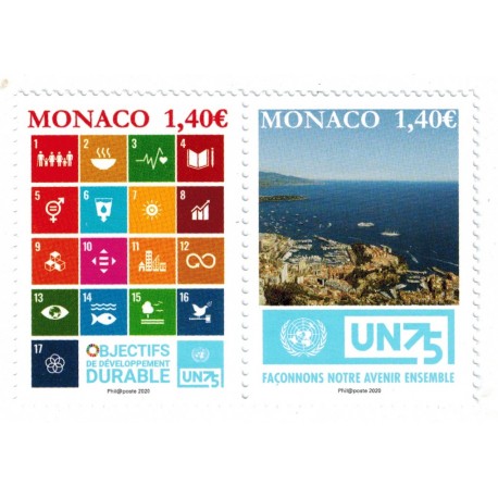 Monaco N° 3254/55 N **