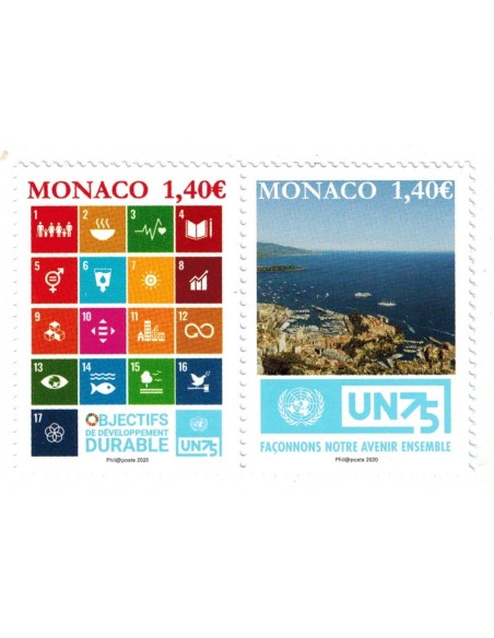 Monaco N° 3254/55 N **