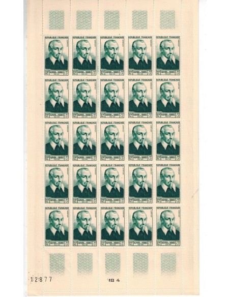 Feuilles complètes du N° 946 X 25 Neuf **