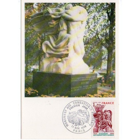 Carte P J du N° 2021