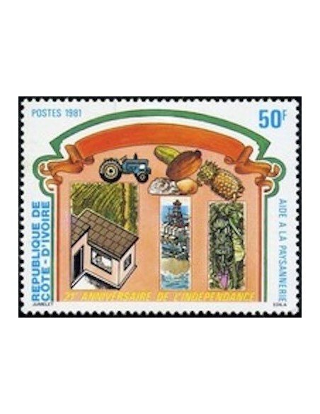 Cote d'ivoire N° 601 Neuf **