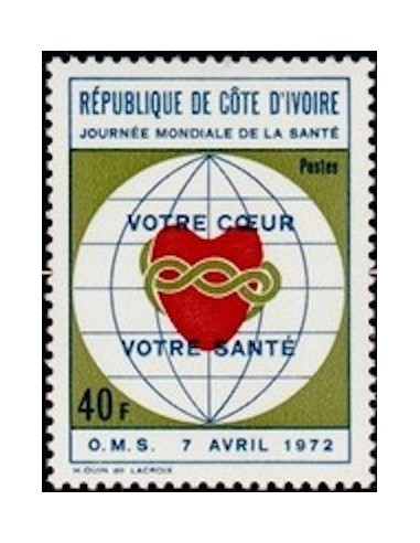 Cote d'ivoire N° 332 Neuf *