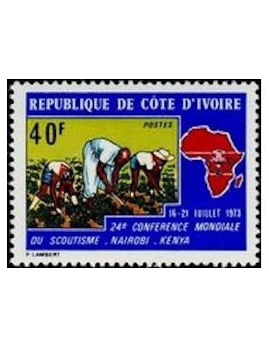 Cote d'ivoire N° 357 Neuf *