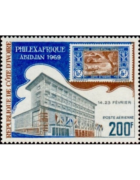 Cote d'ivoire PA N° 44 Neuf *