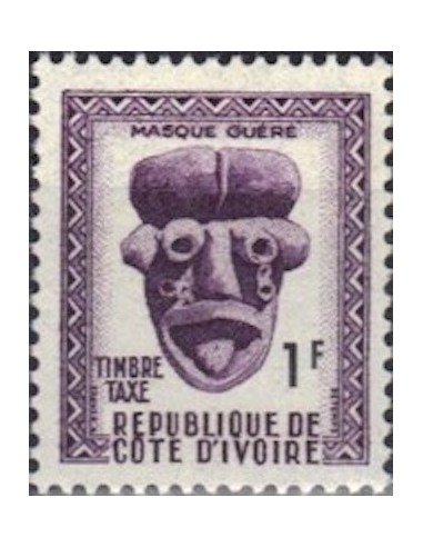 Cote d'ivoire TA N° 19 Neuf **