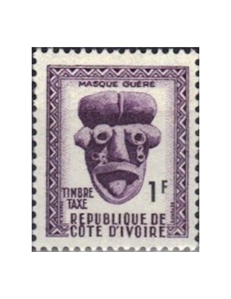 Cote d'ivoire TA N° 19 Neuf **