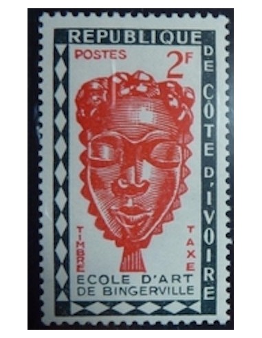 Cote d'ivoire TA N° 25 Neuf **