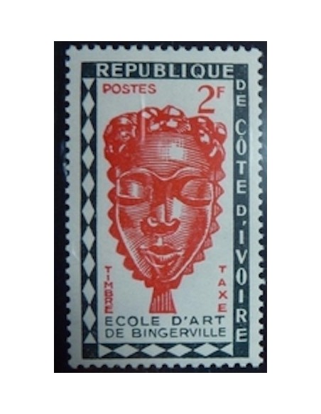 Cote d'ivoire TA N° 25 Neuf **