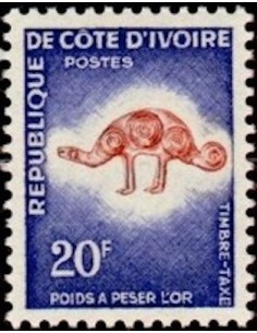 Cote d'ivoire TA N° 34 Neuf **