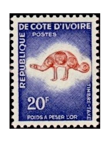 Cote d'ivoire TA N° 34 Neuf **