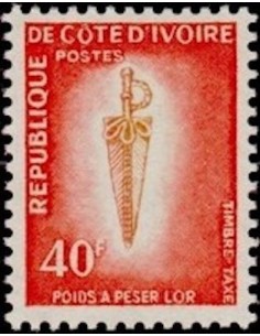 Cote d'ivoire TA N° 35 Neuf *