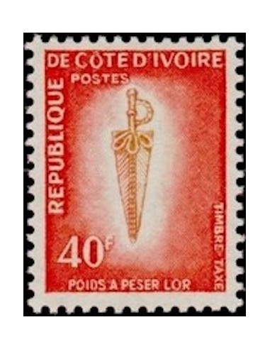 Cote d'ivoire TA N° 35 Neuf **