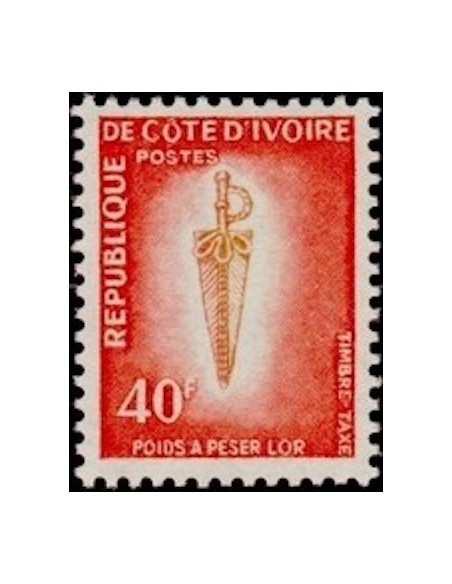 Cote d'ivoire TA N° 35 Neuf **