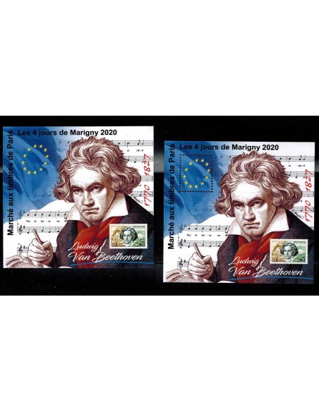 Paire Bloc Marigny N° 32