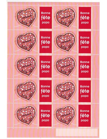 Feuille personnalisée N° 3747Ad