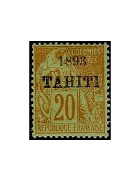 Tahiti N° 025 Obli