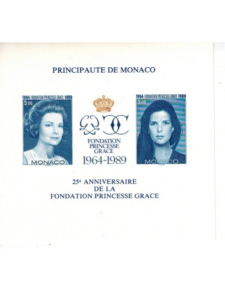 Monaco BF Neuf ** N° 0048a non dentelé