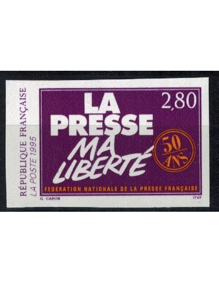 FR N° 2917a Non dentelé Neuf**