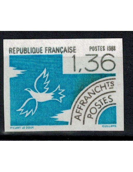 Preo N° 198a Non dentelé Neuf**