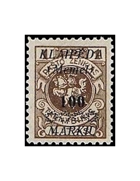 Occ Lituanie N° 111 Obli