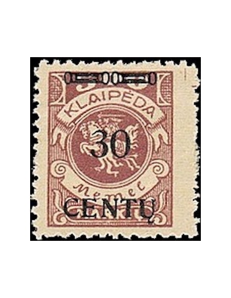 Occ Lituanie N° 154 Obli