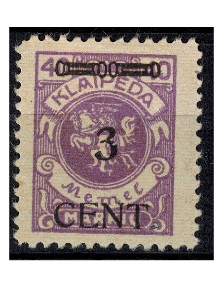 Occ Lituanie N° 141a Neuf *