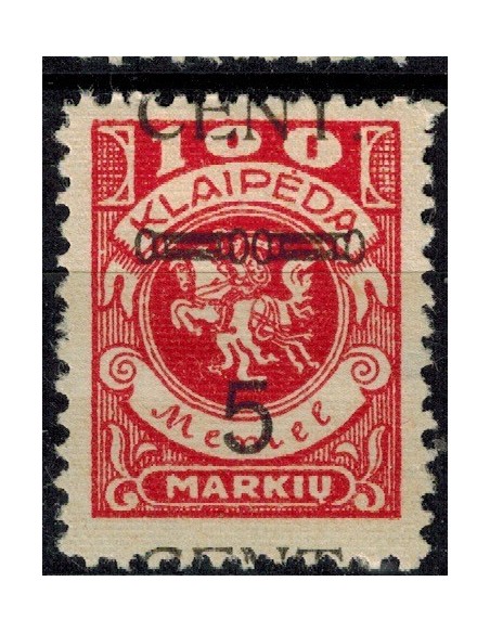 Occ Lituanie N° 143b Neuf *