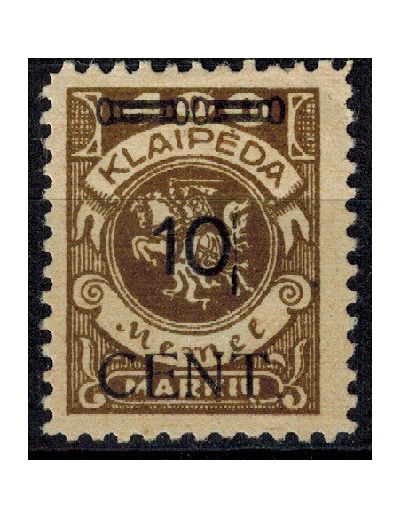 Occ Lituanie N° 145a Neuf *